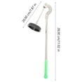 thumbnail image 2 of WRISTBIQUE 1Set Siphon Pump for Water with Premium Black Rubber Cup and Stainless Steel Handle for Hand Pumps, 2 of 7