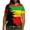 Multicolor, variant on Tops for Women under $5 Short Sleeve Round Neck Printing Casual Shirts Loose Plus Tee Tunic Blouse Multicolor