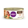 Halo Grain Free Natural Wet Dog Food, Small Breed Chicken & Chickpea Recipe, 5.5-Ounce Can (Pack of 12)