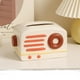 thumbnail image 2 of Funda para pañuelos, cerámica, estilo radio, estilo retro, 19 x 14,5 x 12 cm, 2 of 2