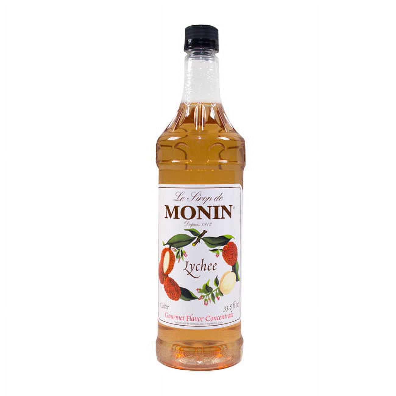 1883 Maison Routin Lychee Syrup 1L Bottle Exotic Flavored