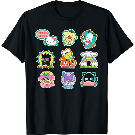 Hello Kitty and Friends Supercute Collection DTG Print Unisex T-Shirt