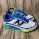 thumbnail image 1 of New Balance Mens Size 7.5 2E Wide Foam Boracay Running Sneakers Shoes White/Blue, 1 of 6