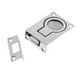 thumbnail image 4 of Pestillo Latch Anillo Hardware para Puerta Trampilla Gabinete de Cola Escotilla de barco de vela al ras, 4 of 5