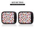 thumbnail image 3 of 2 fundas para asas de equipaje - Etiquetas identificadoras con estampado de arándanos para maletas, fundas para asas de equipaje, accesorios esenciales de viaje para equipaje de avión., 3 of 6