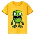 thumbnail image 3 of Camiseta de algodón con estampado de dibujos animados para niños y niñas de Garten of Banban, 3 of 5