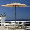 thumbnail image 7 of Elite 6.5x10Ft Rectangular Patio Umbrella, Fade-Resistant Acrylic, Steel Frame, 7 of 7