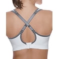 thumbnail image 2 of Womens Shape Too Sports Bra 38D White/Medium Gray, 2 of 3