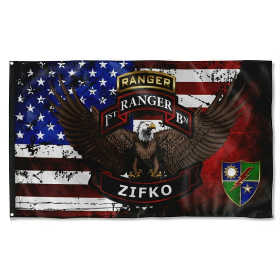 Cayyon 1/75 Zifko Flag 3x5Feet Military Banner with 2 Brass Grommets