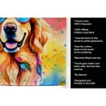thumbnail image 5 of Carolines Treasures DAC2512KTWL 25 x 15 in. Golden Retriever Hippie Dawg 100 Percent Cotton Kitchen Towel, 5 of 5