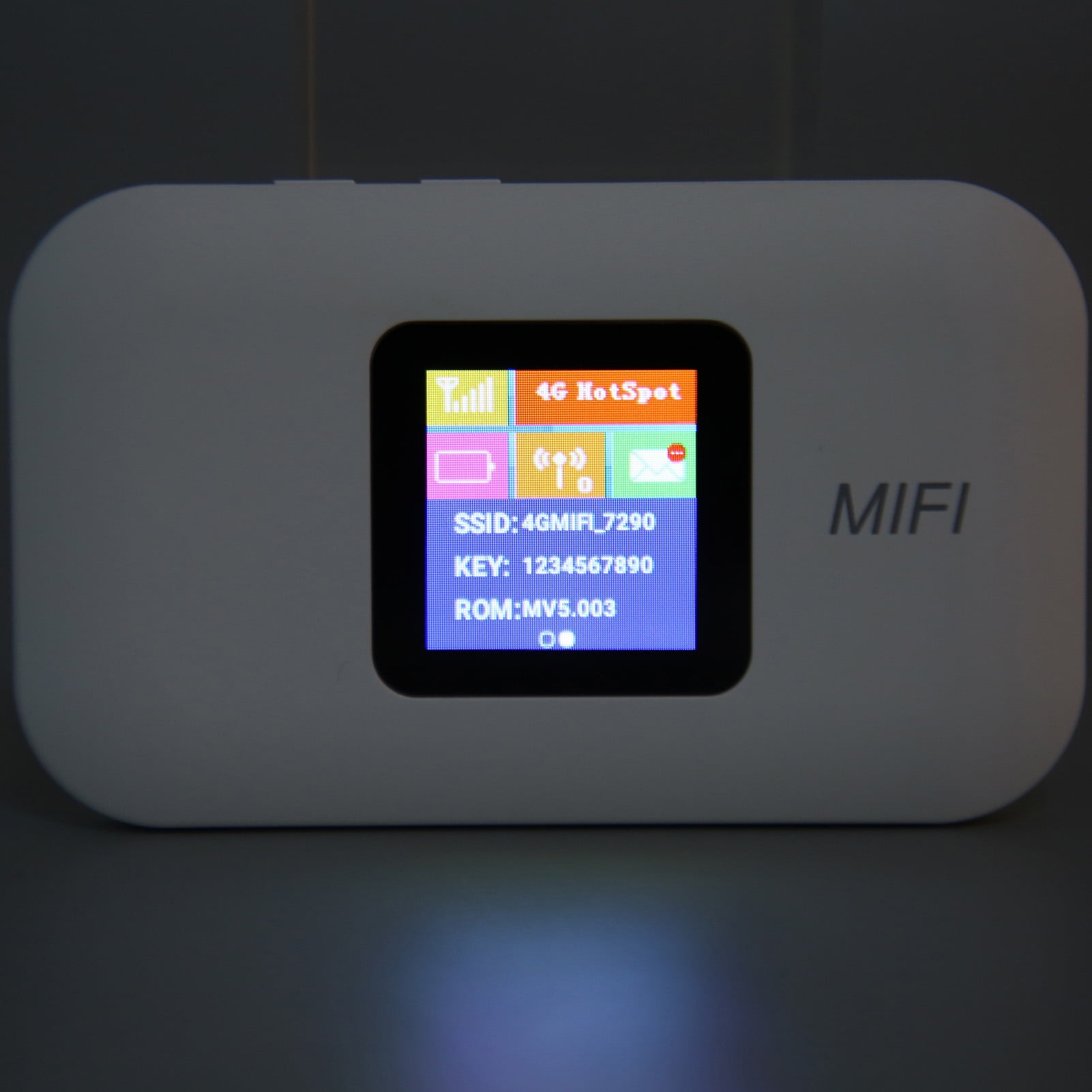 Mobile Wi Fi Hotspot,Mobile WiFi Hotspot with GLTE Mobile Wi Fi Hotspot Portable Wi Fi Routerwith SIM Card Slot Seamless Integration