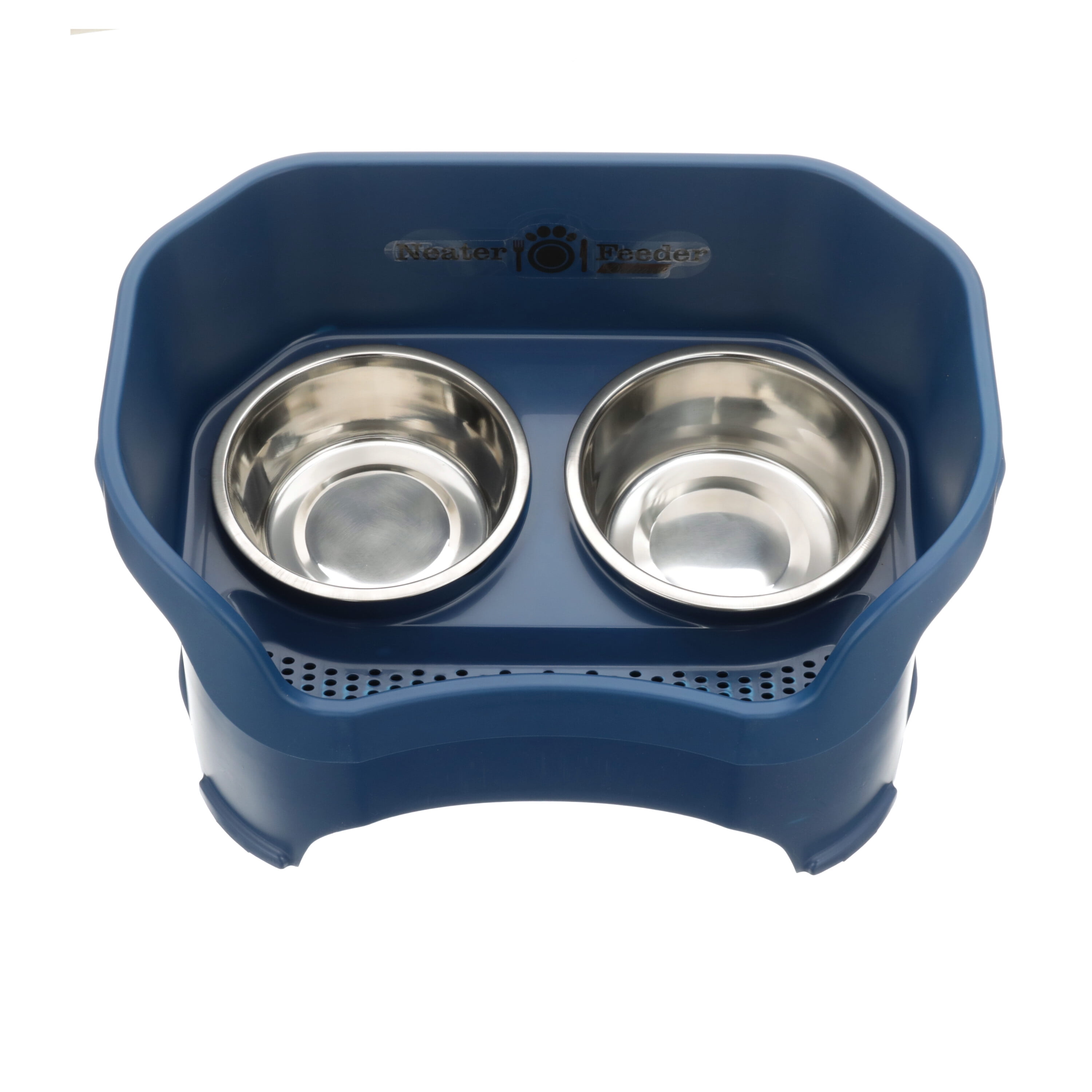 NEATER PETS Neater Feeder Deluxe Elevated & Mess-Proof Dog Bowls, Bronze,  7-cup & 9-cup 