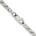 thumbnail image 3 of Sterling Silver 3.1mm Flat Rope Chain (16 X 3.1) Made In Italy qfc204-16, 3 of 5