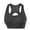 Gray, variant on Ladies Detachable Fitness Running Shockproof Yoga Wireless Comfortable Sports Bras