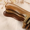 thumbnail image 3 of Tkrady Handmade 100% Natural Green Sandalwood Hair Combs - Anti-Static Sandalwood Scent Natural Hair Detangler Wooden Comb (Green Sandalwood Wide Tooth Fine Tooth Set), 3 of 4