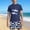 Multicolor 4, variant on Boys Rash Guard Swim Set- Bathing Suit Trunks Quick Dry Short Sleeve Rash Guard Two-Piece Swimsuit Multicolor Size 8