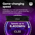 thumbnail image 2 of Memoria RAM Crucial Pro DDR5 32GB 6400MHz CL32 Kit, 2 of 6