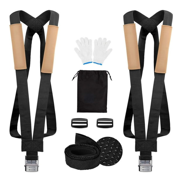 2 Pack 13ft Moving Shoulder Straps 2 Person Furniture Lifting Strap 600