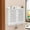 White_Hot#28437, variant on Wall Mount Floating Shelf with Cable Management and Ventilation for Router, Power Strip, and Desktop Storage – White Wood Space-Saving Cabinet