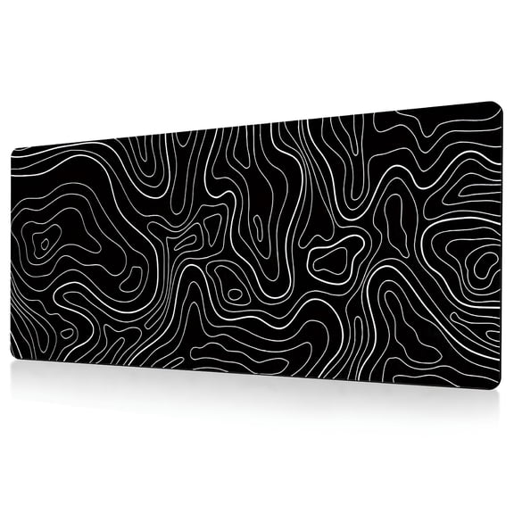 GJX 2026 New Large Gaming Mouse Pad Anti-Wear Full Desk Coverage Vibrant Color Graphic Design Mouse Keyboard Desk Mat