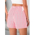 thumbnail image 2 of Shorts PRETTYGARDEN 2025 Verano Algodón Rosa Mediano, 2 of 9