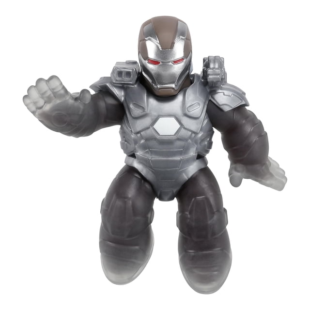 Heroes Of Goo Jit Zu Goo Shifters La máquina de guerra de energía blindada elástica Marvel Edition. Figura de juguete Super Squishy Marvel de 4,2 pulgadas. ¡Aplasta el núcleo! ¡Transforma el color de