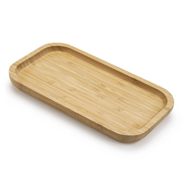 Bandeja de tocador XIMISISE de bambú para baño y decoración del hogar