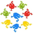 thumbnail image 2 of 1 juego de ranas saltarinas con balde, divertidos juguetes educativos, regalos de fiesta para niños que juegan, 2 of 8