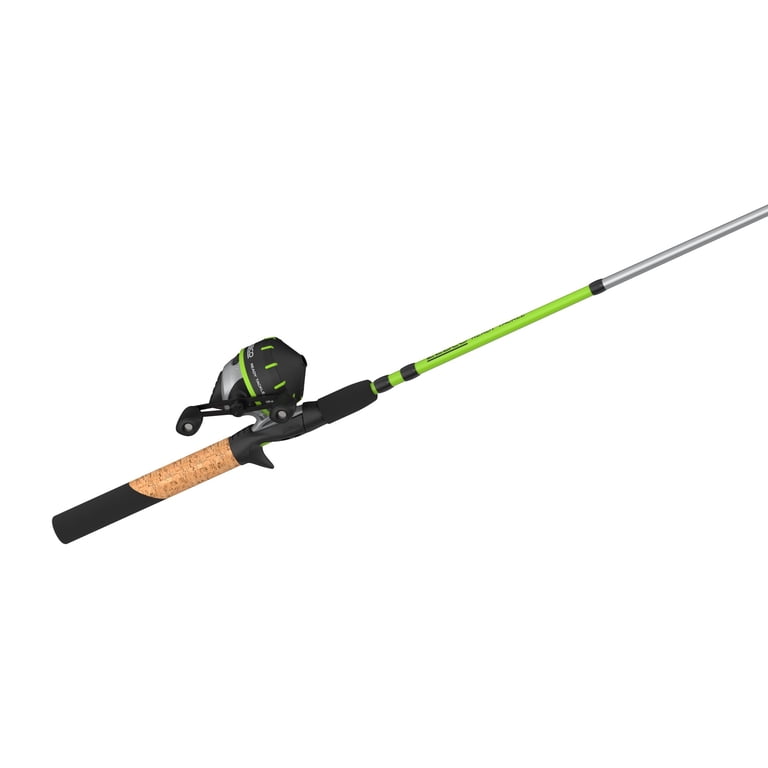 Zebco Ready Tackle Lake/Pond Spincast Combo, 6-Foot, 2-Piece