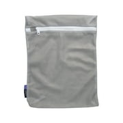 Laundry 360 4 Pack Active Wear Wash Bag Set, 16 x 19 and 12 x 15, White, Grey