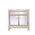 thumbnail image 1 of Elégant Décor MF71034G Armoire Moderne en Miroir - Or Ancien, 1 of 1