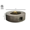 thumbnail image 3 of Living Source International Propane and Natural Gas Fire Pit Table in Gray, 3 of 3