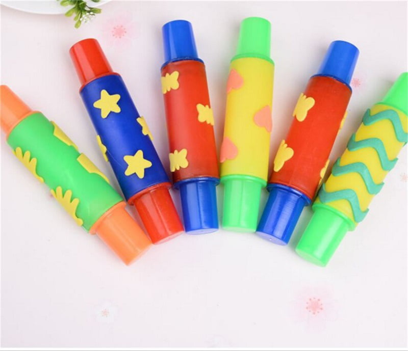 Details about   Rolling Plasticine Clay Mold Tool DIY Flowers Decoration Roller Brush Kids To U3 