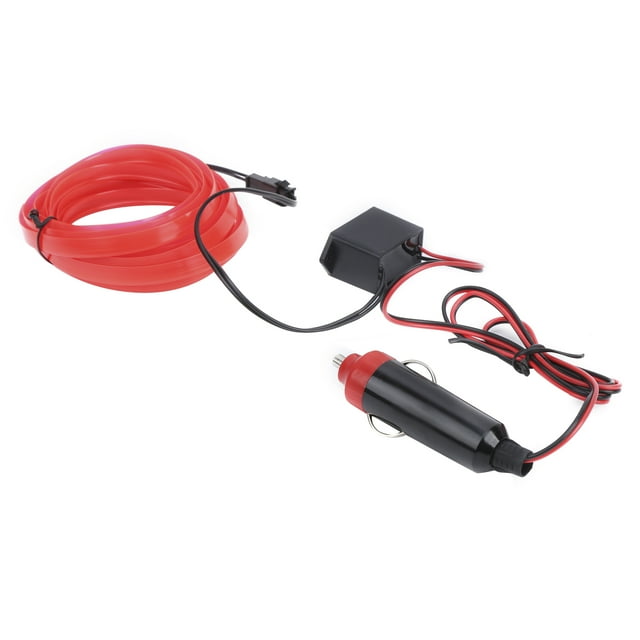 Garosa Rolling Car Truck Signal Warning Light Light Bulbs For Cars 3Meters Car Interior Lighting Auto LED Strip Cigar Lighter Driving
