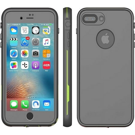 LOVE BEIDI iPhone 8 Plus & 7 Plus Waterproof Case - Underwater Snowproof Dirtproof Shockproof Cover