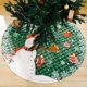 thumbnail image 5 of Falda de árbol de Navidad de 46 pulgadas, delantal para festival, árbol de Navidad, suministros para fiestas, rojo Feliz Sencillez, 5 of 5