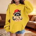 thumbnail image 2 of Funny Six Seven 67 Kids 67 Xmas Boys Girls Printed Long Sleeve Sweatshirt, 2 of 6