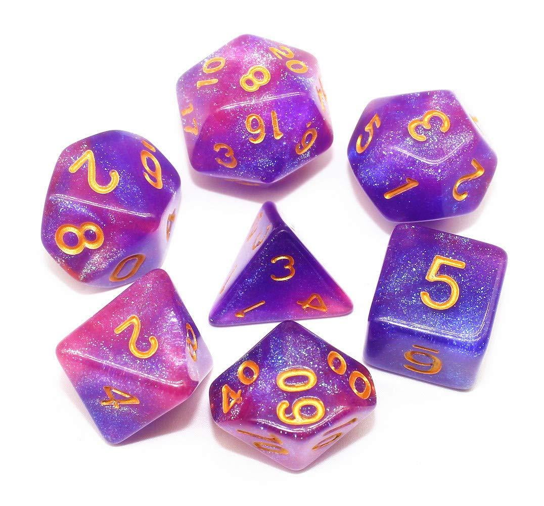 HD Polyhedral Dice Sets D&D Dice for Dungeon and Dragons RPG Role Playing Games MTG Pathfinder Table Top Games 7 Dice Set Green Milky Dice HD Polyhedral Dice Sets D&D Dice for Dungeon and Dragons RPG Role Playing Games MTG Pathfinder Table Top Games 7 Dice Set Green Milky Dice