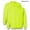 Safety Green 2 Pcs, variant on Gildan High Visibility Safety Orange Sweatshirt -CC50, Fleece 8oz 50/50 Cotton/Polyester Hi Vis Safety Work Reflective Sweater for Men, Size-S Pack 2
