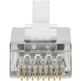 thumbnail image 3 of Eaton Tripp Lite Series Cat6 RJ45 Pass-Through FTP Modular Plug 50 Pack TAA, 3 of 7