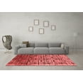 thumbnail image 3 of Ahgly Company Indoor Rectangle Oriental Red Industrial Area Rugs, 5' x 7', 3 of 4