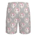 thumbnail image 6 of Naloa Beautiful Rabbit1 Men's Beach Shorts, Surfing shorts, Swim trunks, Quick Dry Swim Trunks for Surfing Beach Fun - Medium, 6 of 9