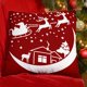 thumbnail image 4 of Fundas de Almohada de Navidad Funda de Almohada Super Suave de Navidad, Funda de Almohada de Sofá Impresa de Santa Claus, Funda de Cojín de Decoración de Estudio de Santa Claus, 4 of 4