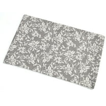 MidWest Homes for Pets QuietTime Reversible Dog Crate Pan Cover, 30 inch, Fleece, Gray Floral