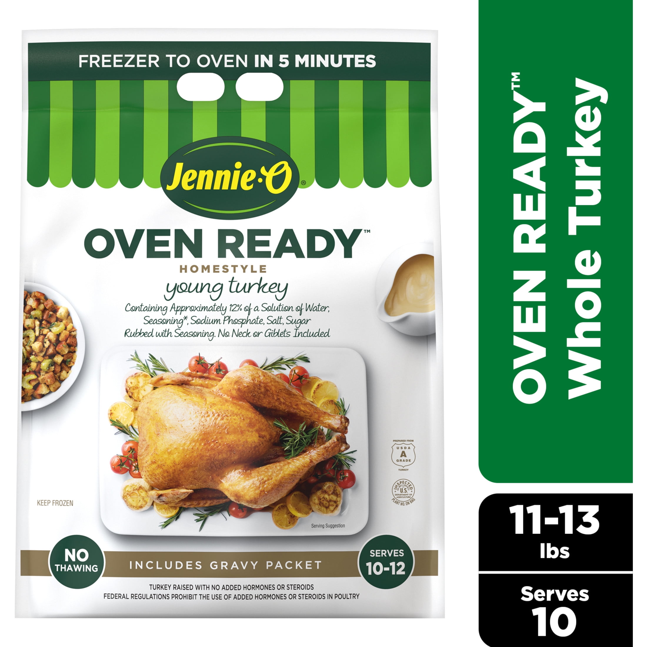 JENNIE-O OVEN READY Whole Turkey, Frozen - Walmart.com
