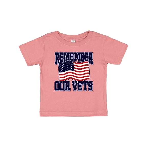 Inktastic Veteran Remember our Vets Boys or Girls Baby T-Shirt