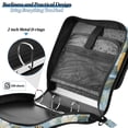 thumbnail image 4 of FORMRS Zipper Binder with Shoulder Strap 2-inch Ring 500 Sheet Capacity File Bag, Lemon Pattern, 4 of 5