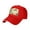 Red, variant on - tree silhouettes and mountain Baseball Cap Adjustable Size for Running Workouts and Outdoor Activities All Seasons casquette for Men Women