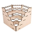 thumbnail image 1 of Esquirla Model Paint Rack for Painting Bottle Brushes Tools Storage 90 Deg 15 Holes, 1 of 8