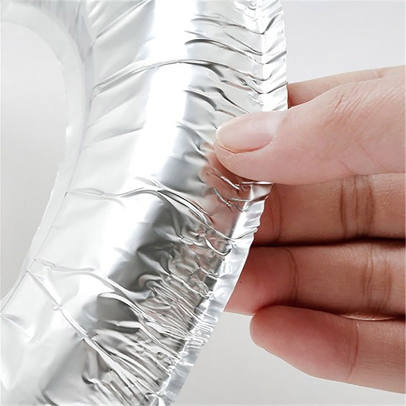 MTBLYS Circular Gas Stove Oil Proof Pad Thickened Aluminum Foil 20/30/20 Pcs Stove Protection Sticker Kitchen Stove Cover Tin Foil Ring Gas Range Use